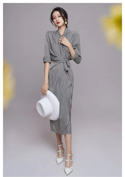 Robe Années 40 de Bal Grise