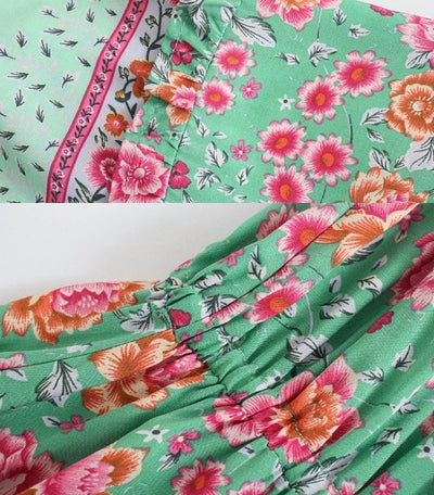 Robe à Motifs Années 70