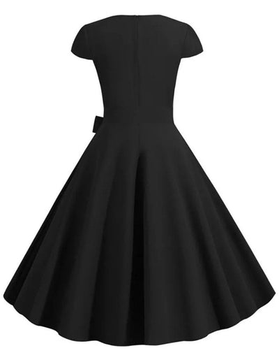 Robe Année 50 Pin Up Black