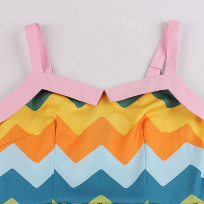 Robe Année 50 Pin Up Couleurs