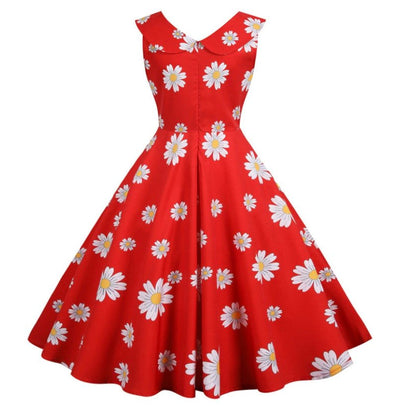 Robe Année 50 Rouge