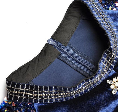 Robe Années 40 à Paillettes