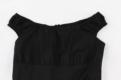 Robe Années 50 60 Rouge et Noire