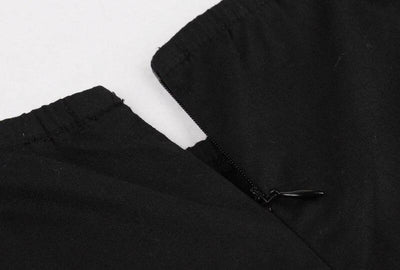 Robe Années 50 60 Rouge et Noire