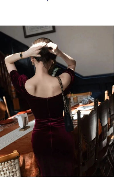 Robe Cocktail Année 40