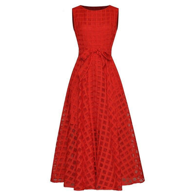 Robe De Bal Rouge Vintage