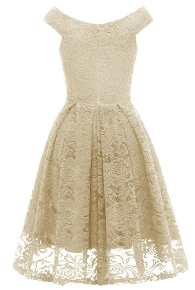 Robe de Soirée Ivoire Vintage