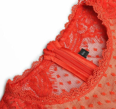 Robe de Soirée Rouge Vintage