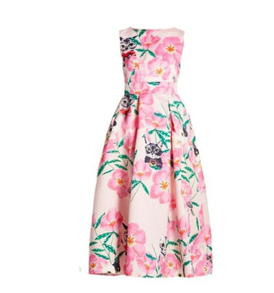 Robe été Vintage Femme