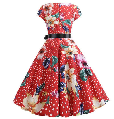 Robe Evasée Vintage Artistique