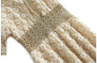 Robe Habillée Année 40 Champagne