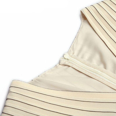 Robe Longue Année 40 Beige