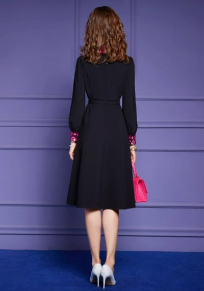 Robe Longue Vintage Fleurs