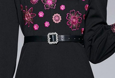 Robe Longue Vintage Fleurs