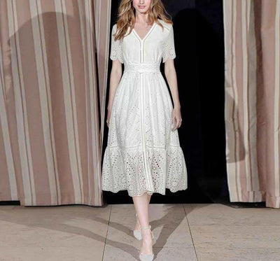 Robe Mariage Vintage Blanche