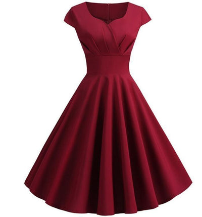 Robe Bustier Année 60 Bordeaux