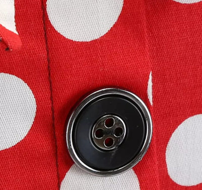 Robe Rouge Année 50