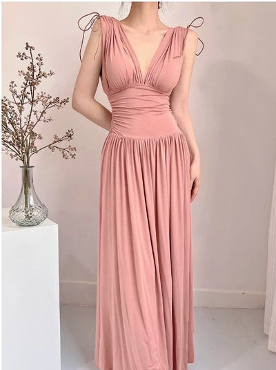 Robe Style Année 40 New York Rose