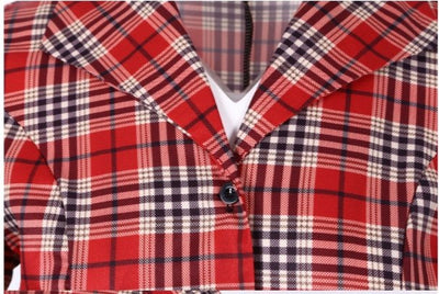 Robe Style Année 50 Rouge