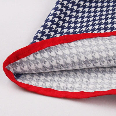 Robe Tablier Vintage Bleu