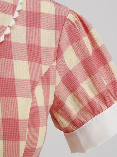 Robe en Vichy Année 60