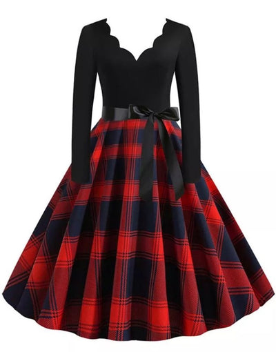 Robe Tunique Vintage Automne