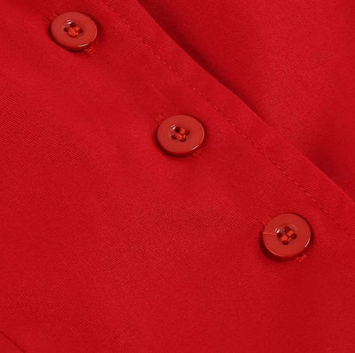 Robe Vintage 1950 Rouge