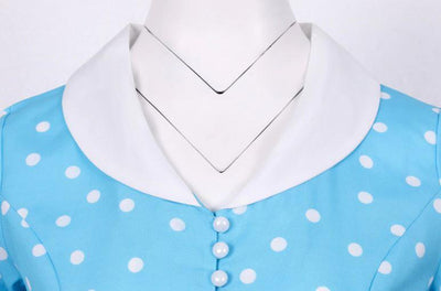 Robe Vintage 50s Ciel Pois