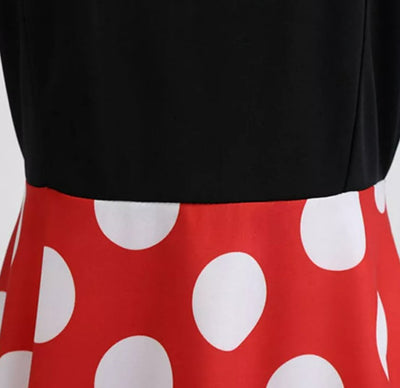 Robe Vintage Anglaise Rouge