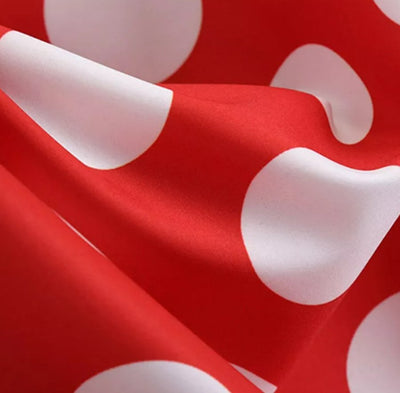 Robe Vintage Anglaise Rouge