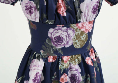 Robe Vintage Année 60 Roses