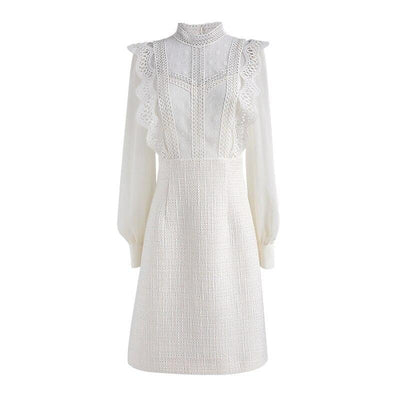 Robe Vintage Années 30 Beige