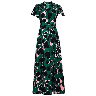 Robe Vintage Années 40 Coton