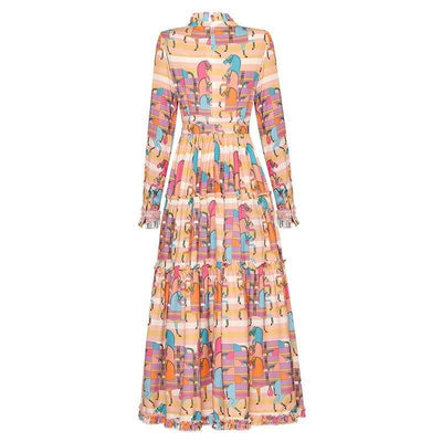 Robe Vintage Années 40 Dessin