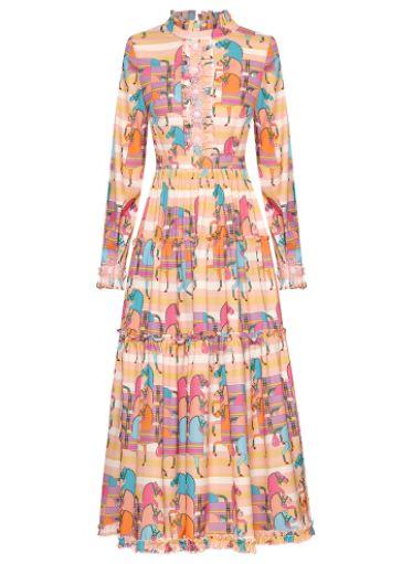 Robe Vintage Années 40 Dessin