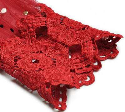 Robe Vintage Années 40 Rouge Soirée