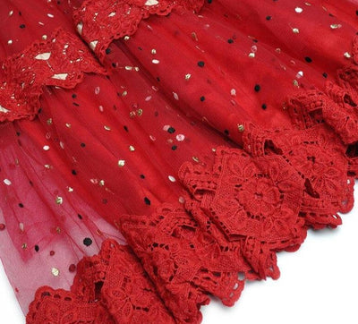 Robe Vintage Années 40 Rouge Soirée