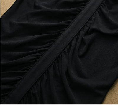 Robe Vintage Automne Hiver Noire