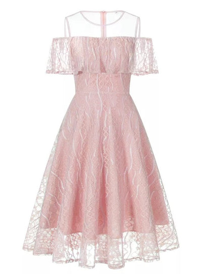Robe Vintage Ceremonie Rose
