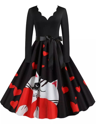 Robe Vintage Chat