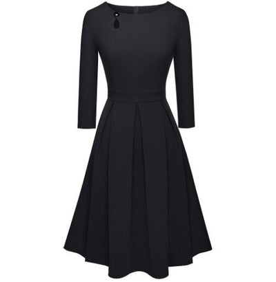 Robe Année 60 70 Noire