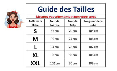 Robe Années 50 Bisous