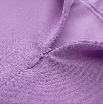 Robe Vintage Crayon Années 40 Lavande