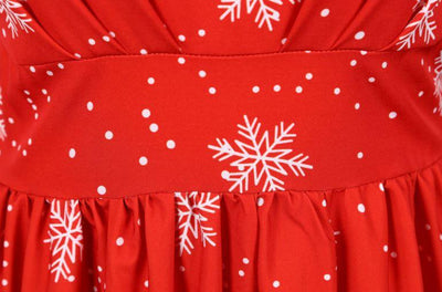 Robe Vintage de Noel Rouge
