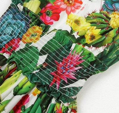 Robe Vintage Femme Coton