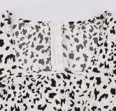 Robe Vintage Grande Taille Haute Blanc