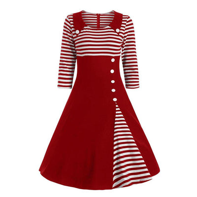 Robe Année 60 Rouge