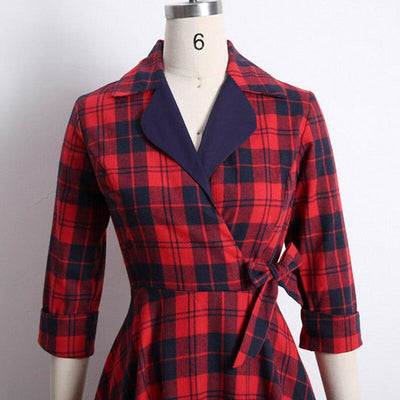 Robe Vintage Hiver Coton