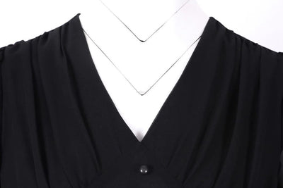 Robe Vintage Longue 50s Noire