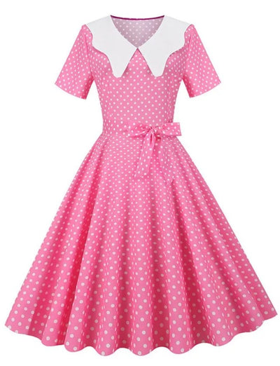 Robe Vintage Mariage Rose